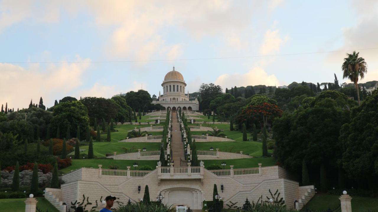 Santa maria Zimmer Bahai Gardens Haifa Exterior foto
