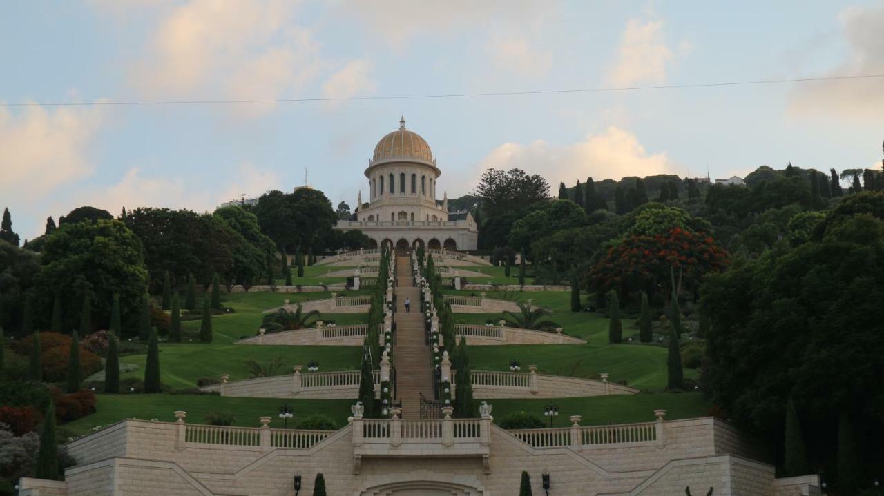 Santa maria Zimmer Bahai Gardens Haifa Exterior foto